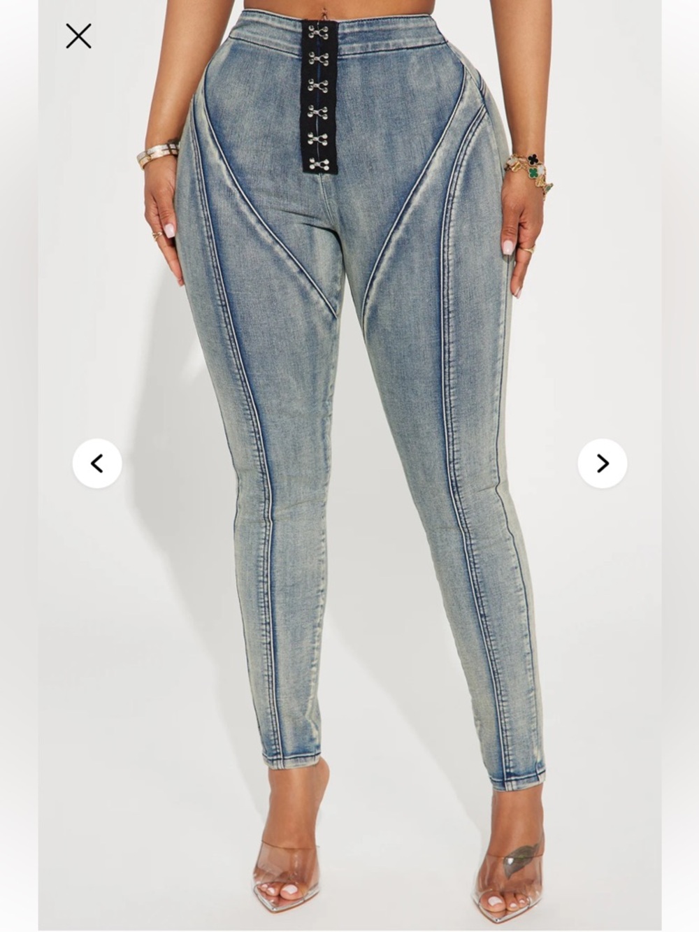 New With Tags - Fashion Nova Jeans - Size 3 - Skinny Leg